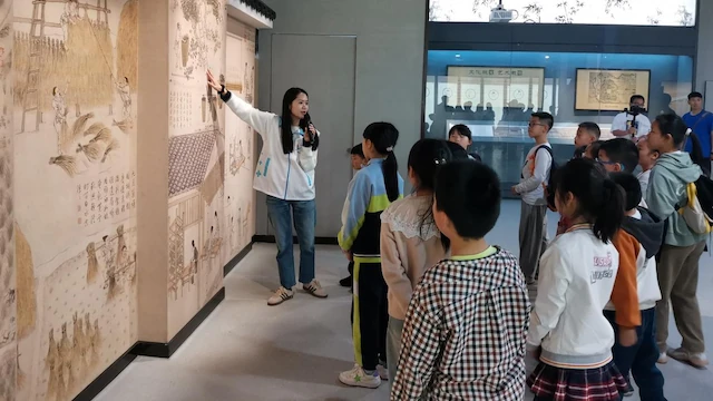 临安区开展耕织文化系列社科普及研学活动报道配图